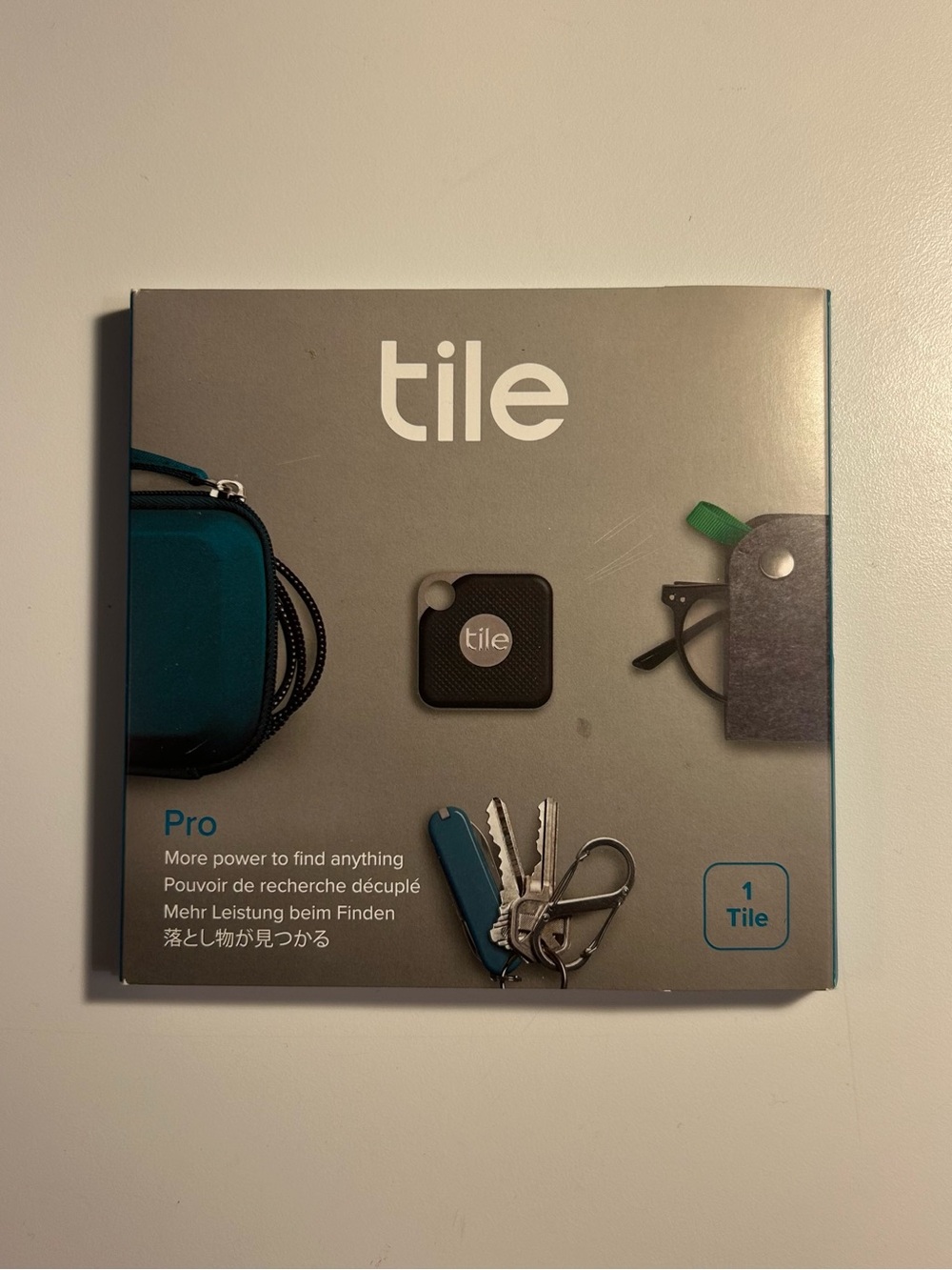 Tile Pro Bluetooth Tracker - Black